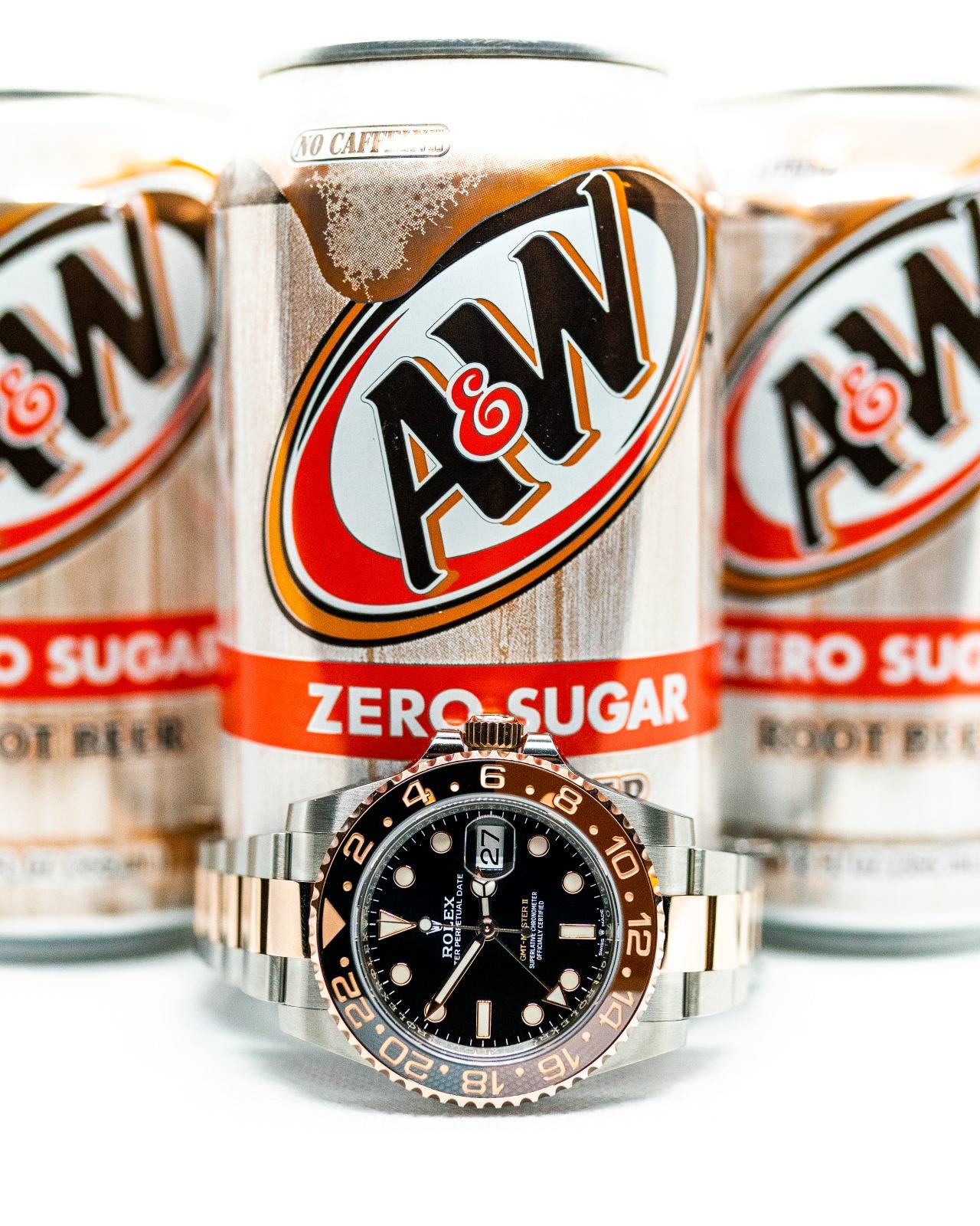 Rolex GMT-Master II Root Beer in Everose gold and steel
